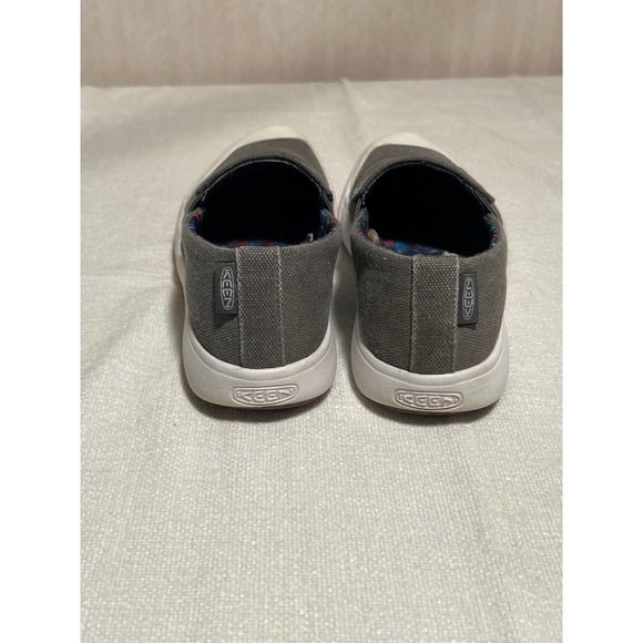 KEEN Women's Elena Slip-ON Sneaker Shoes Gray Size 7 Leather Slip On - Picture 3 of 8